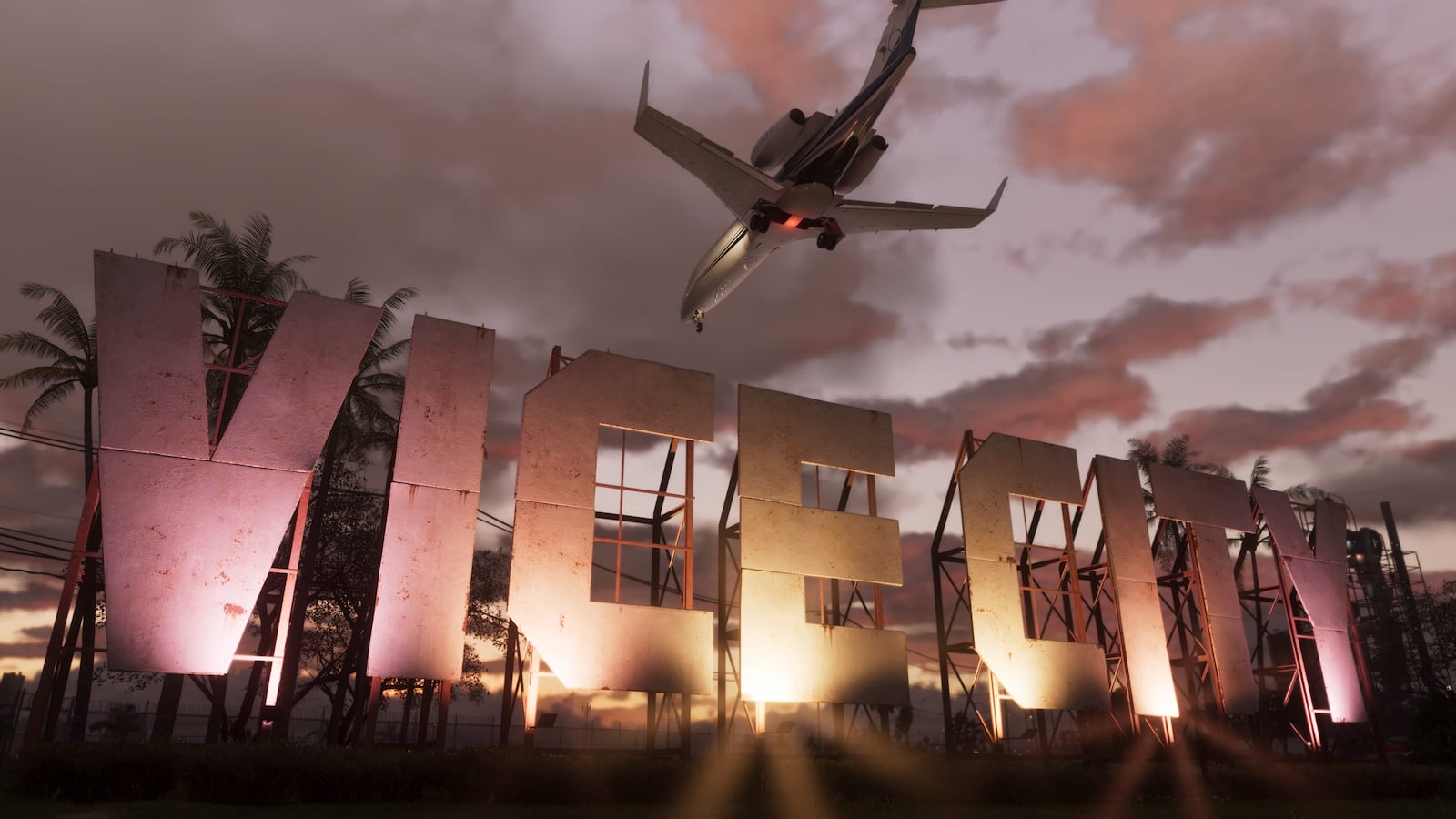 Official GTA VI view associated with Vice City